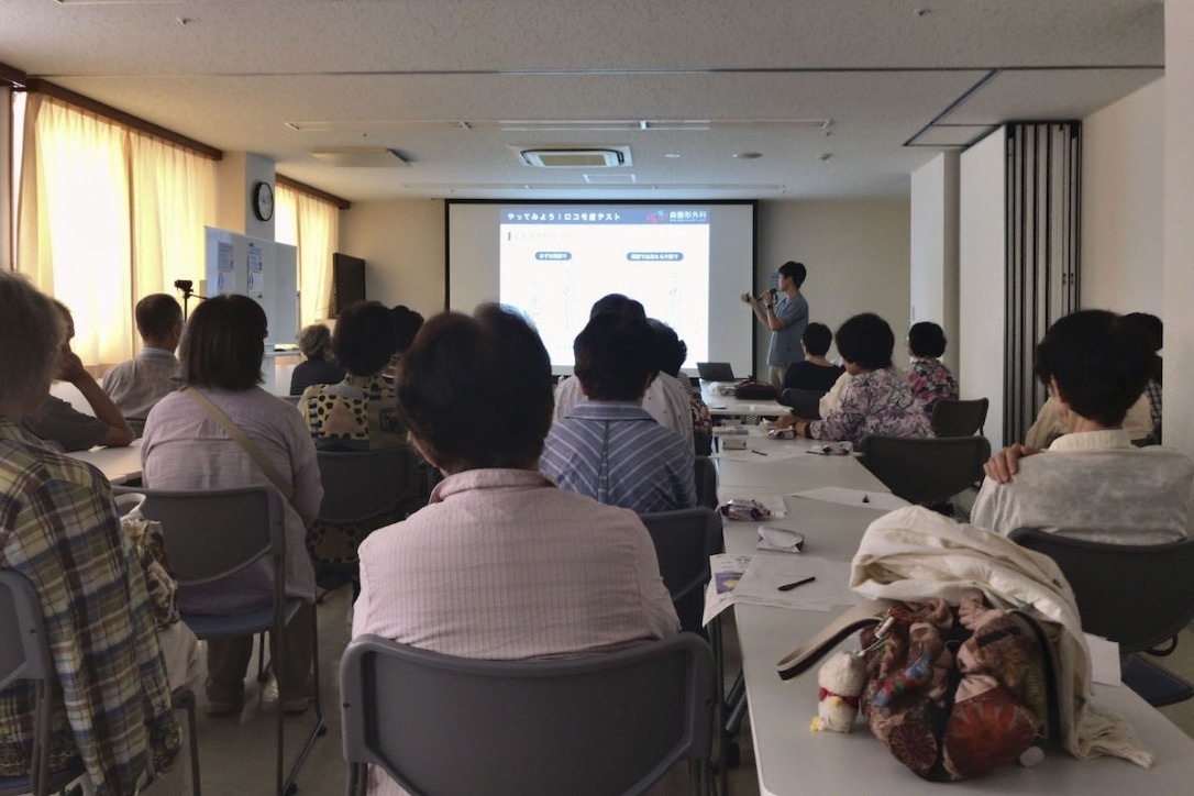千秋病院講演会の写真