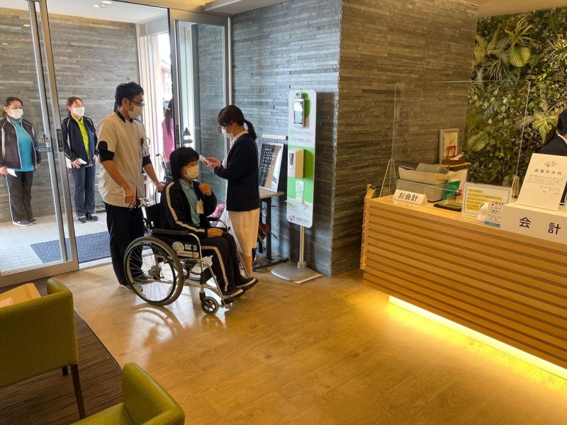 愛知県一宮市 森整形外科の改装終了後のシミュレーション風景