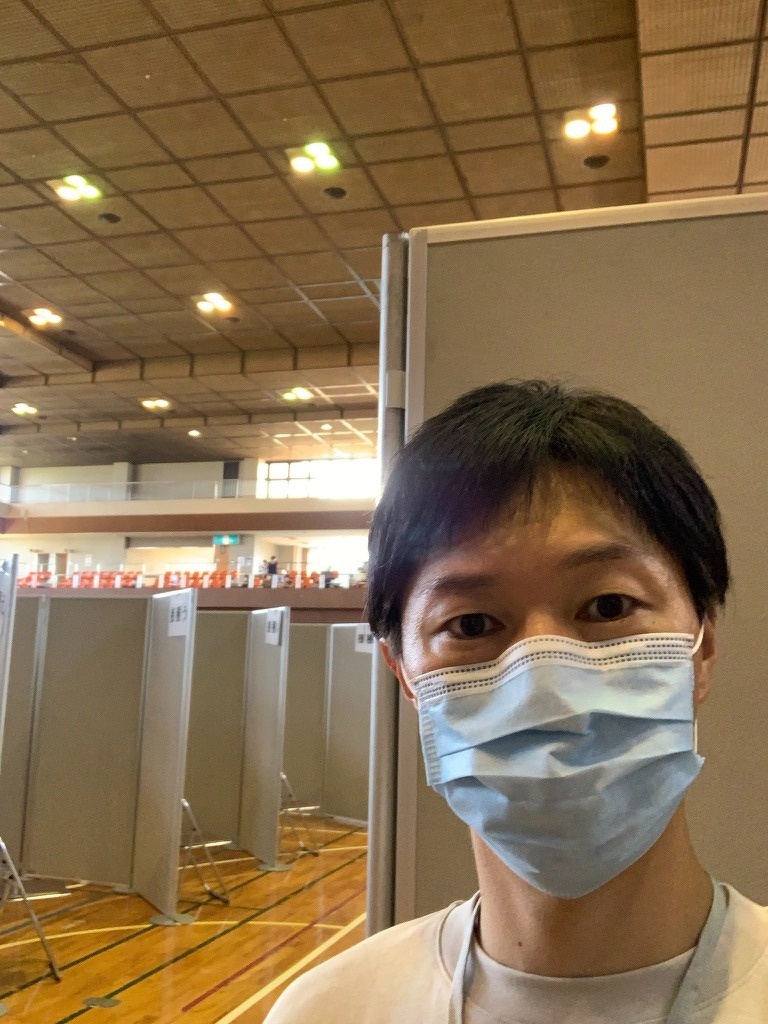 コロナワクチン接種会場