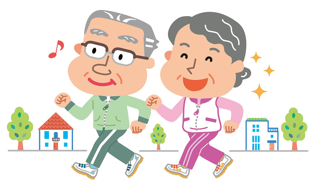 朝散歩