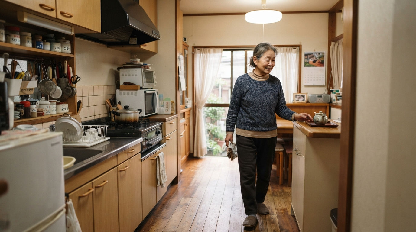 歩き方を見てみる