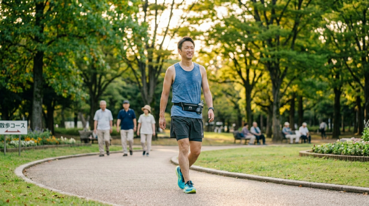 運動会で怪我をしないために軽いジョギング